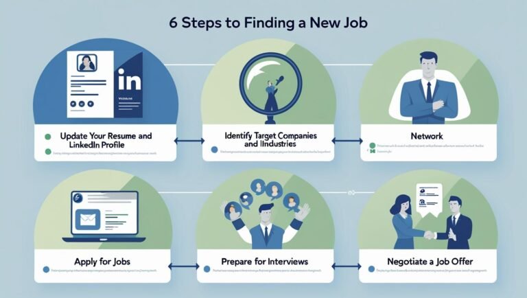 6 Step to finding a new job