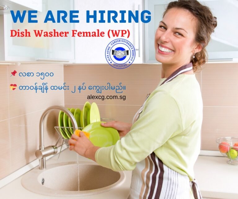 Dish Washer (Female)