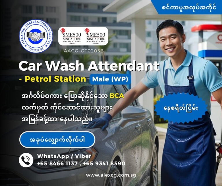 Car Wash Attendant - Petrol Station (WP)