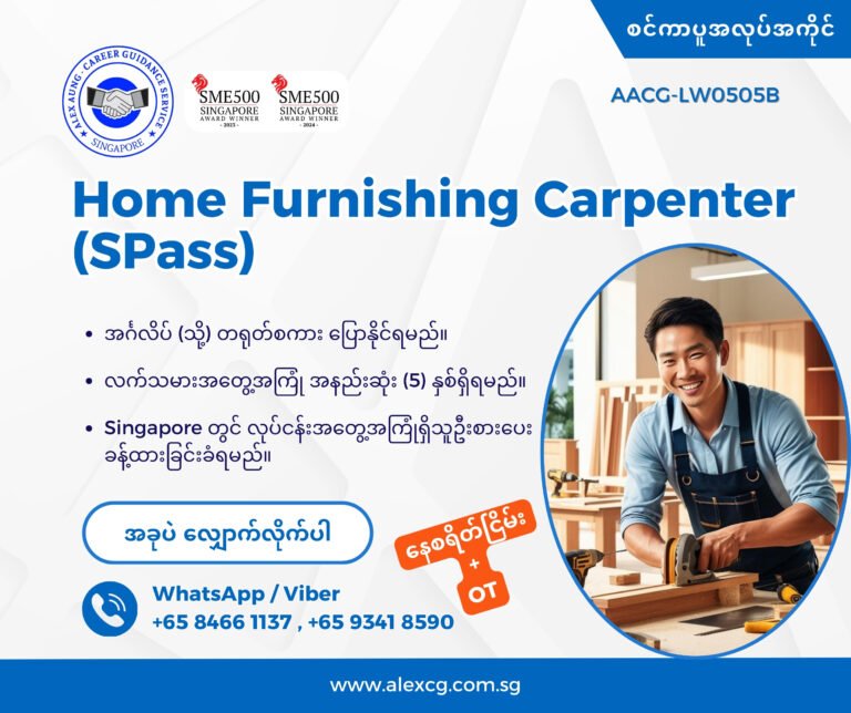 Home Furnishing Carpenter (SPass)
