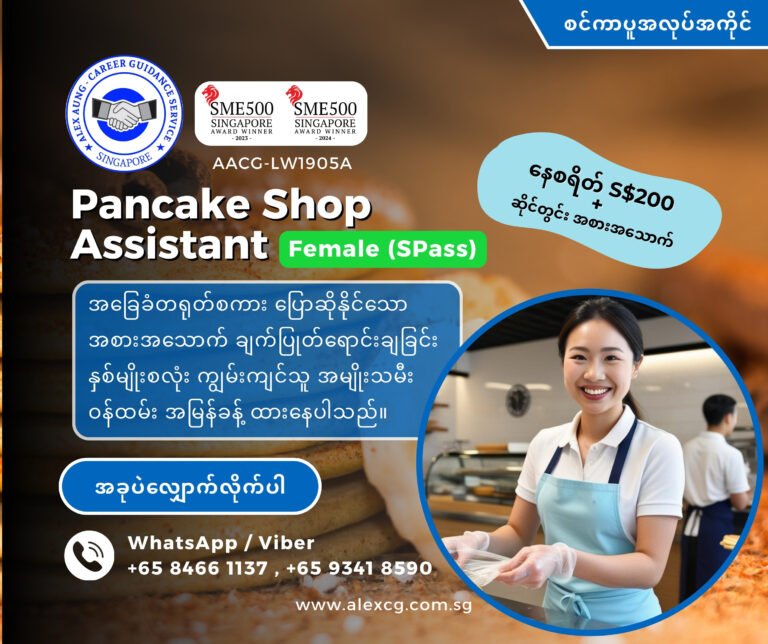 Pancake Shop Assistant (Spass)
