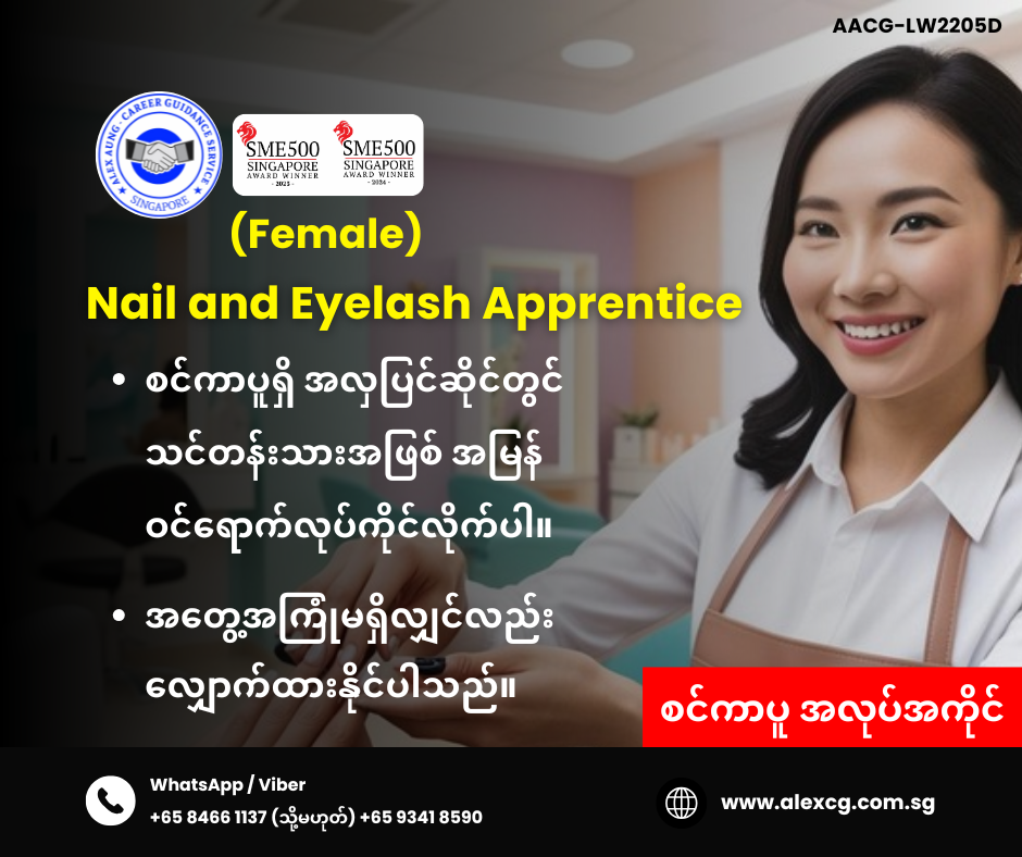Nail and Eyelash Apprentice