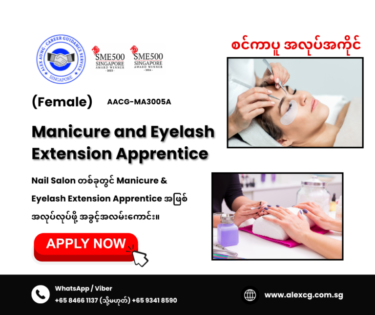 Manicure and Eyelash Extension Apprentice