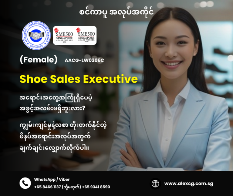 Shoe Sales Executive