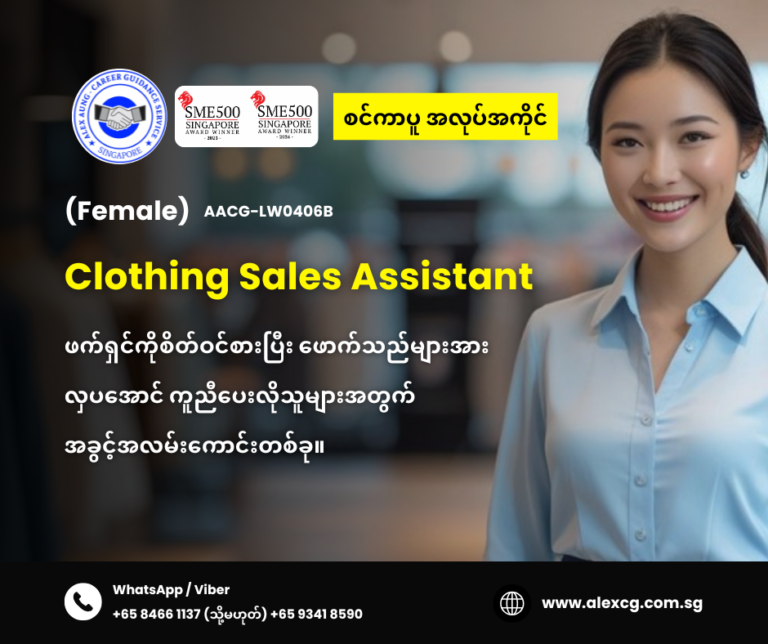 Clothing Sales Assistant