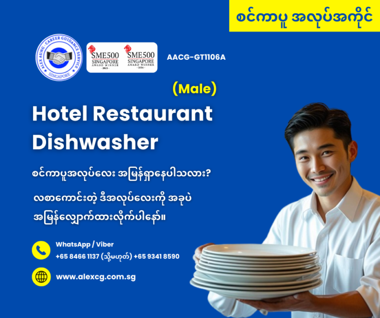 Hotel Restaurant Dishwasher