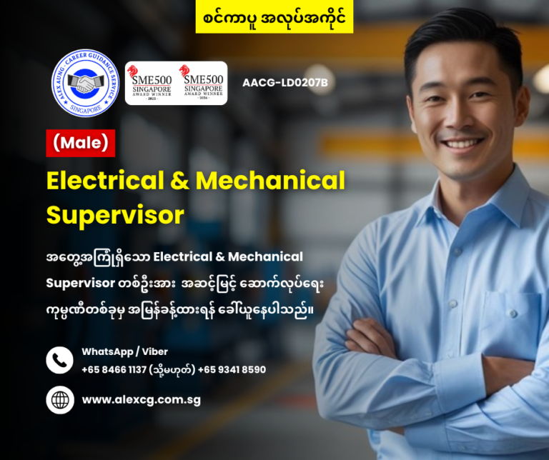 Electrical & Mechanical Supervisor