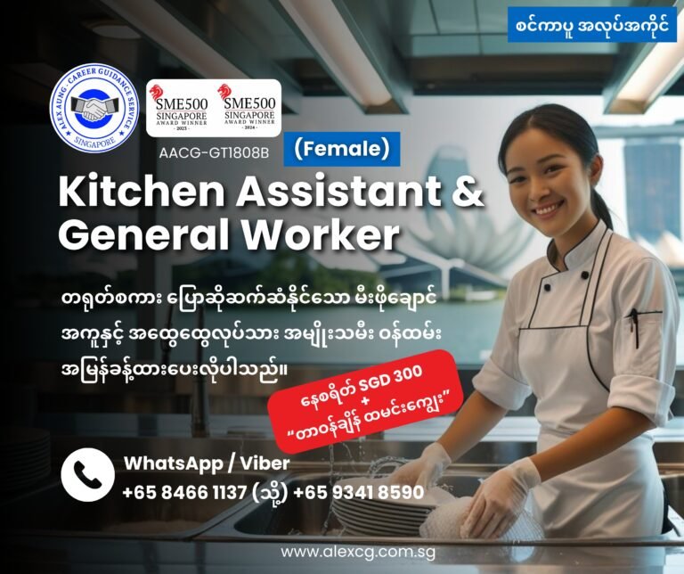 Kitchen Assistant & General Worker