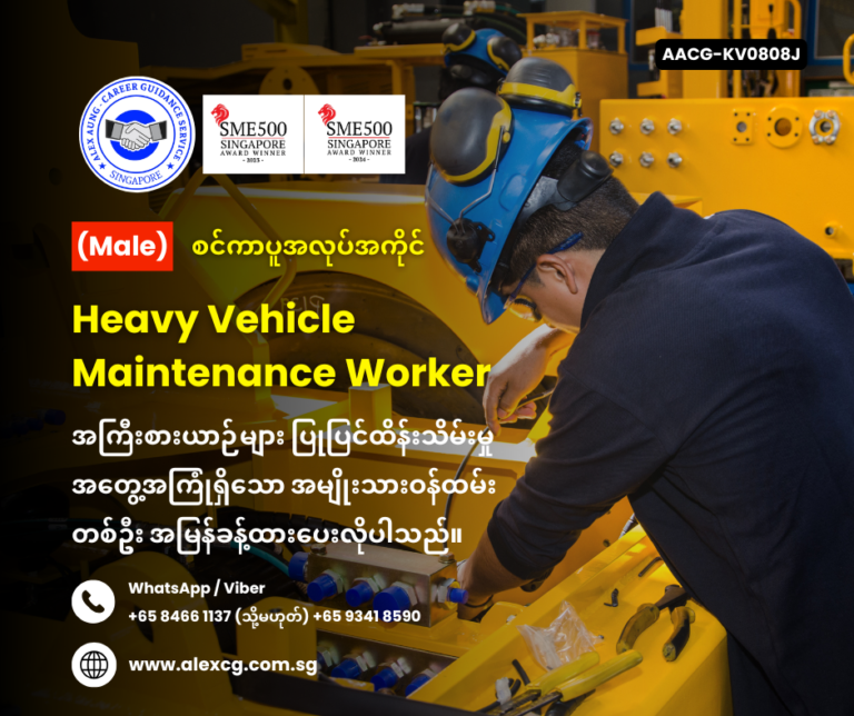 Heavy Vehicle Maintenance Worker