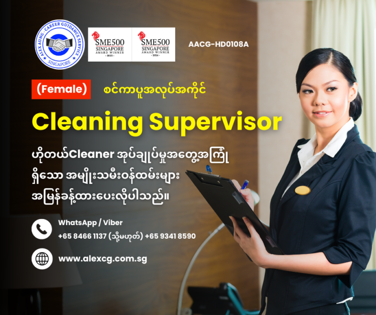 Cleaning Supervisor