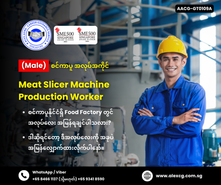 Meat Slicer Machine Production Worker