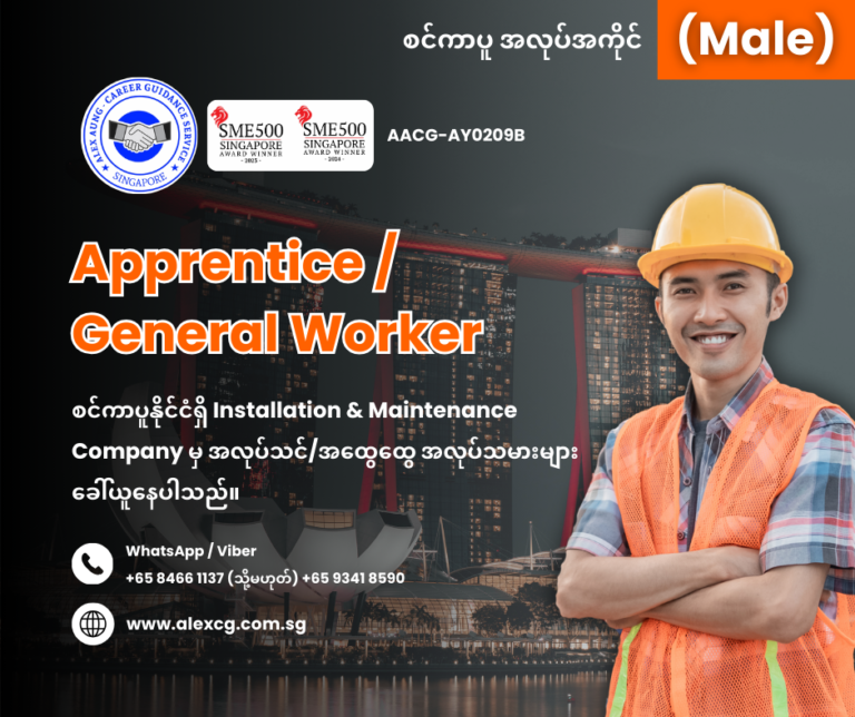 Apprentice / General Worker