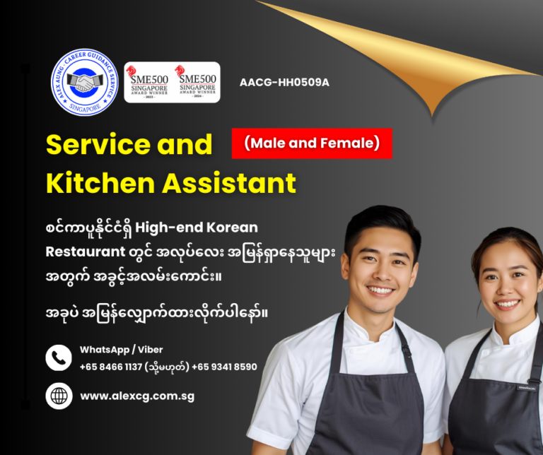 Service and Kitchen Assistant