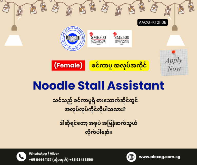 Noodle Stall Assistant