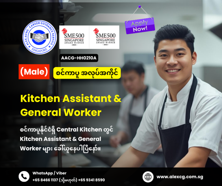 Kitchen Assistant & General Worker