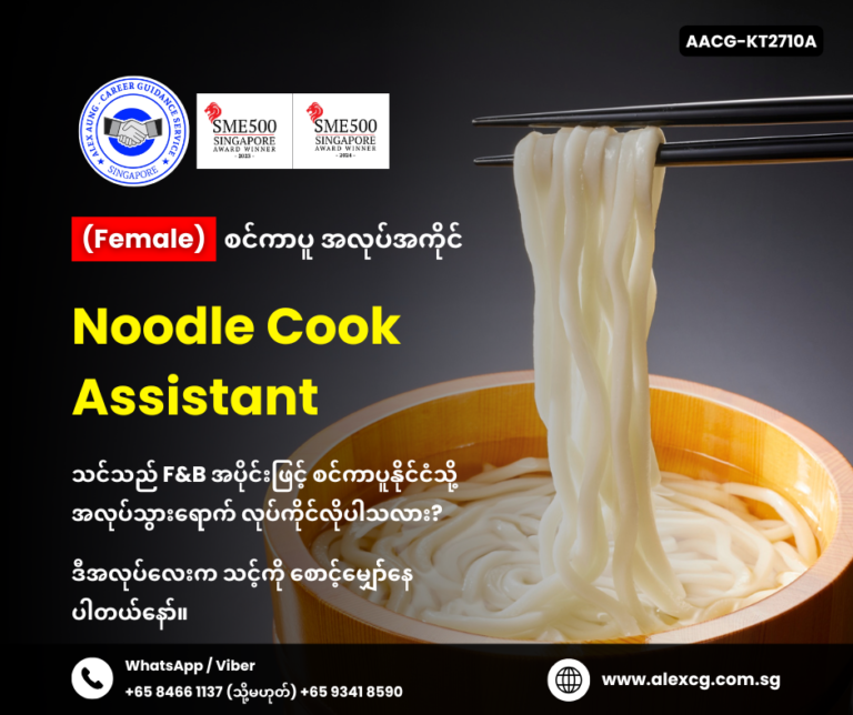 Noodle Cook Assistant