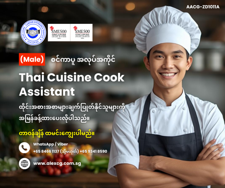 Thai Cuisine Cook Assistant