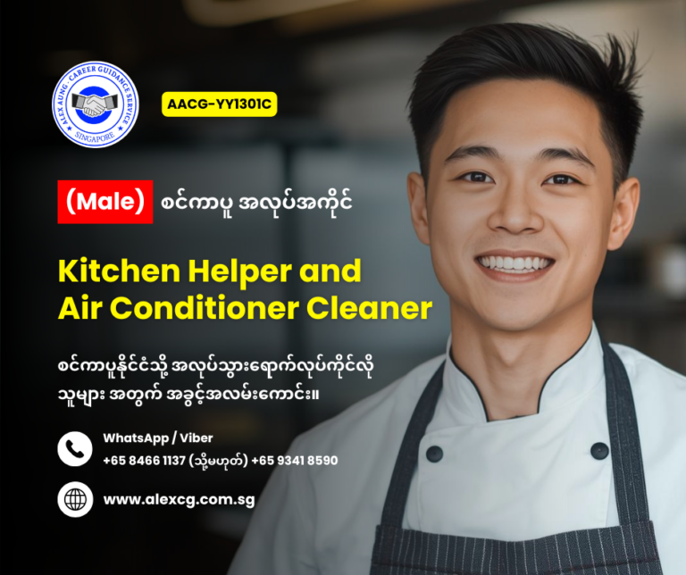 Kitchen Helper and Air Conditioner Cleaner