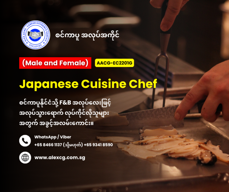 Japanese Cuisine Chef