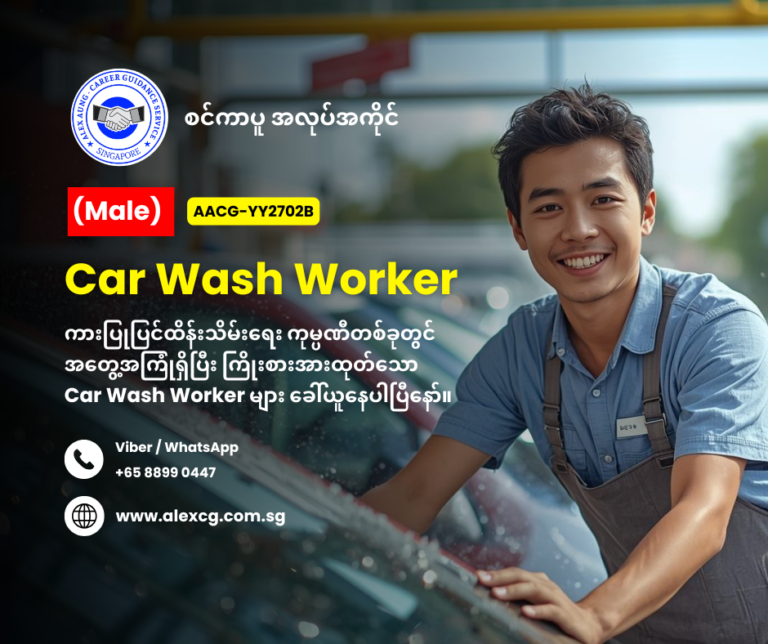 Car Wash Worker