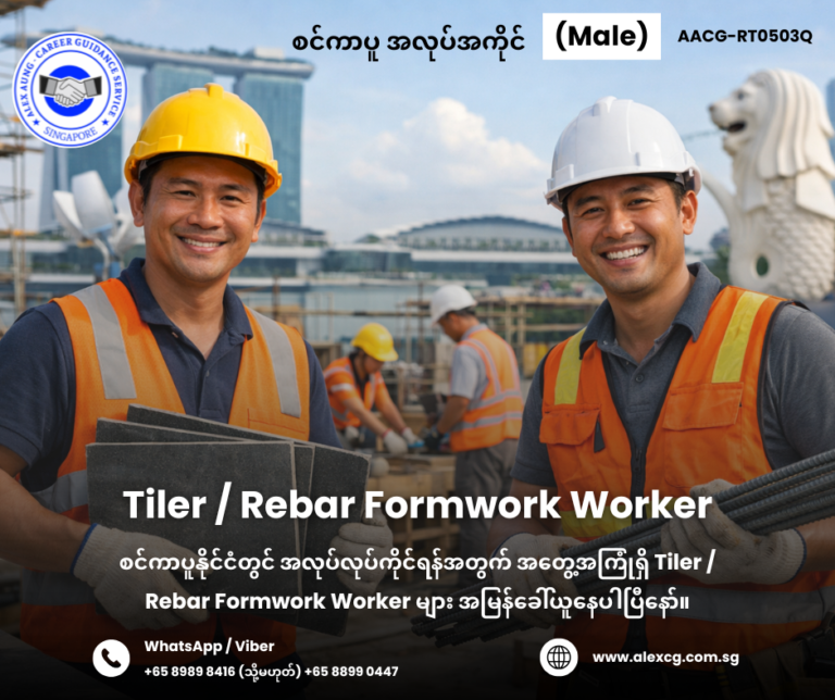 Tiler / Rebar Formwork Worker