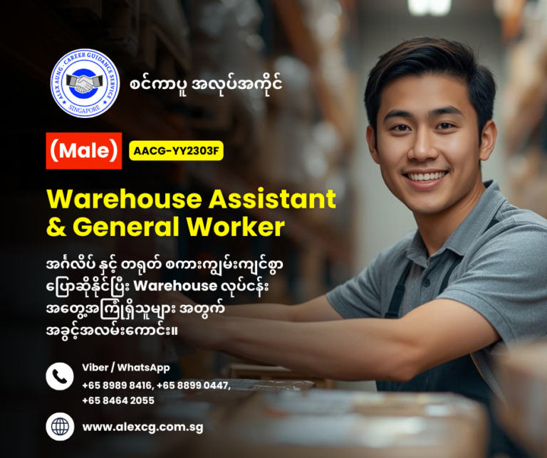 Warehouse Assistant & General Worker