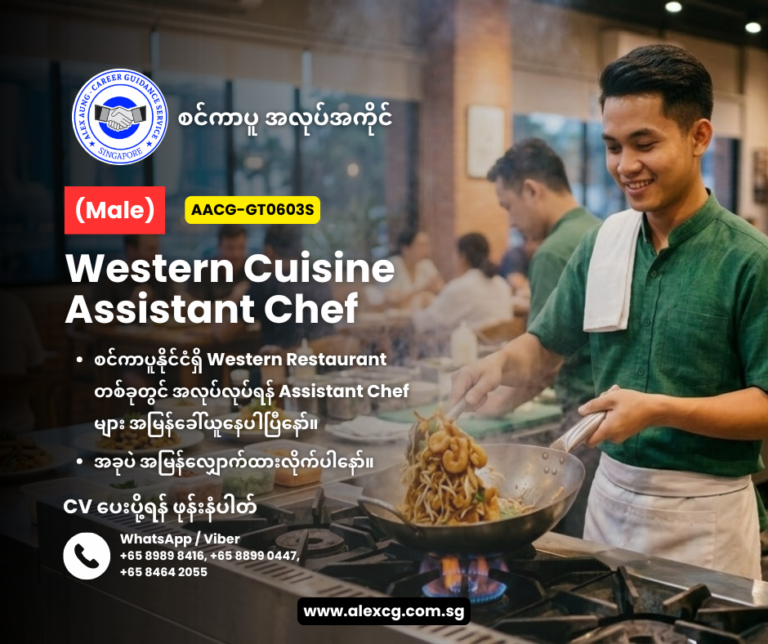 Western Cuisine Assistant Chef