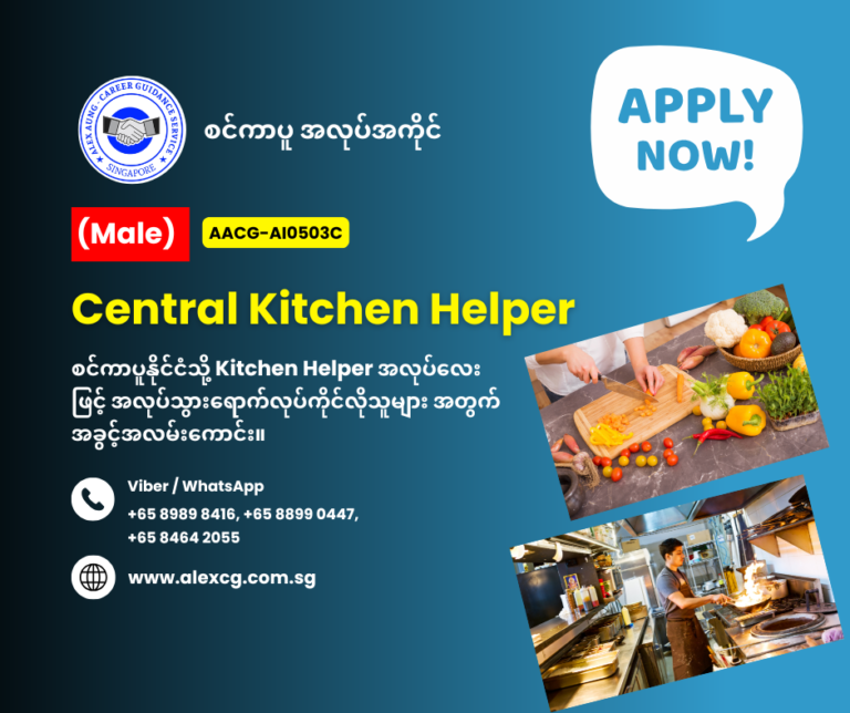 Central Kitchen Helper