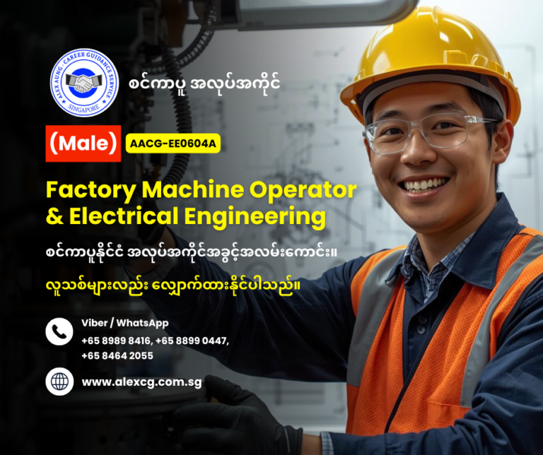 Factory Machine Operator & Electrical Engineering