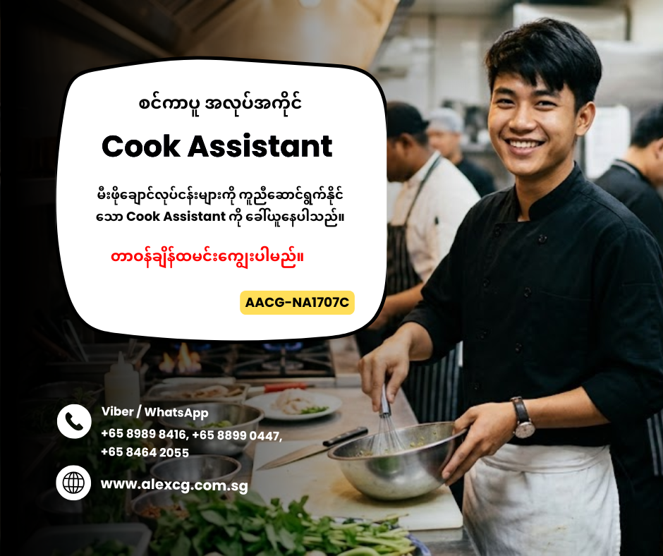 Cook Assistant
